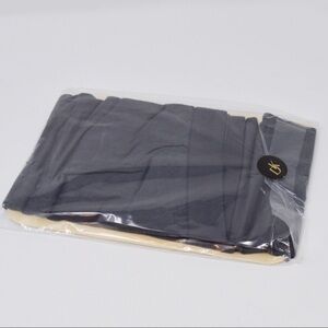 Vintage 90’s Donna Karan Satin‎ Jersey Medium Gray Grey Hosiery Style 268 NEW